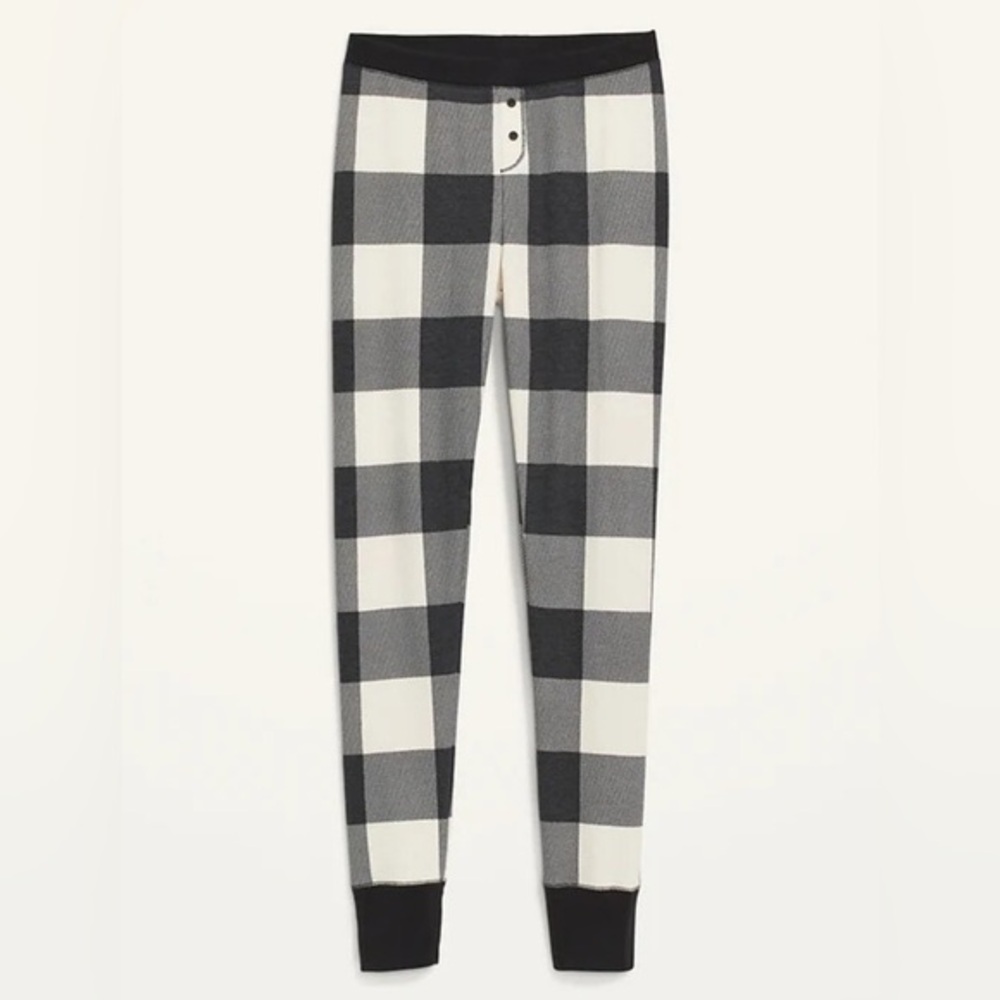 Old Navy Black & White Checkered Pajama Pants | Lounge Sleepwear | Size 2X